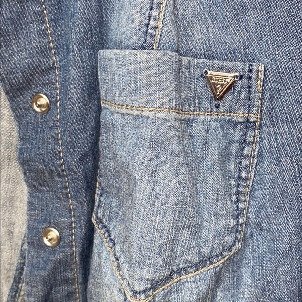 Guess Jean Button Up - Picture 3 of 5